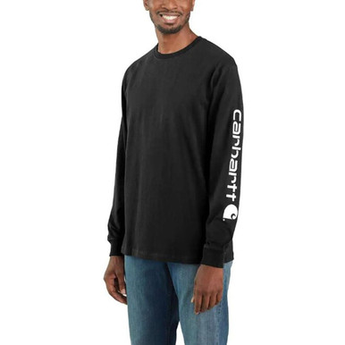 Carhartt black hot sale long sleeve