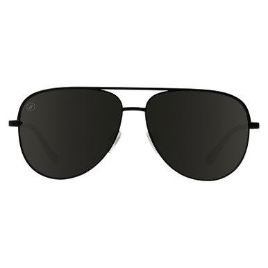 Flying Pretty Aviator Sunglasses - Polarized Gradient Lens & Black Brow Bar  Frame