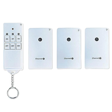 Indoor Wireless Remote Control - 3 Pack