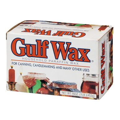 Gulf Wax 203060005 Household Paraffin Wax, 1-Lb. - Quantity 24 
