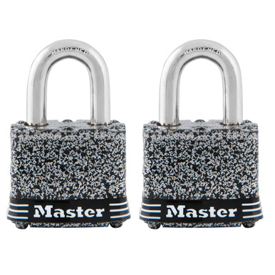 Pin Padlock Master Lock Wide Rust-Oleum Certified Laminated Steel Pin Tumbler ...