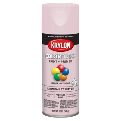 Krylon Gloss Dover White Spray Paint and Primer In One (NET WT. 12
