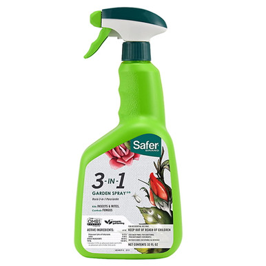 Safer 3-in-1 Ready to Use Garden Spray