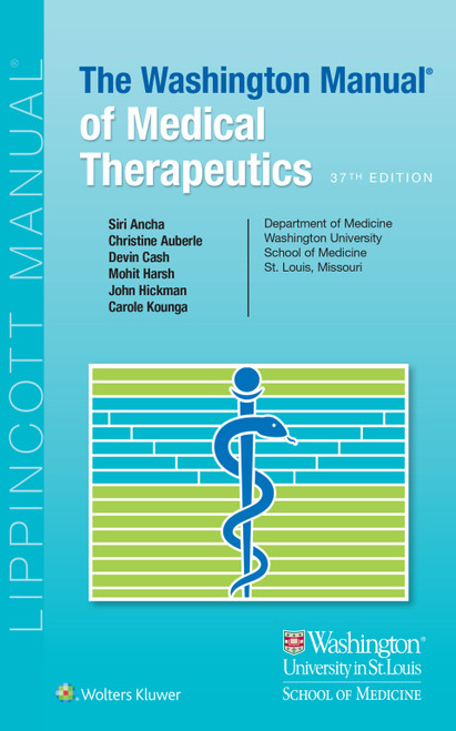 (eBook PDF) The Washington Manual of Medical Therapeutics 37th Edition (eBook PDF) The Washington Manual of Medical Therapeutics 37th Edition