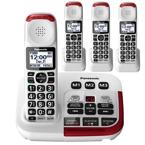 Vtech VTSN5147 Amplified Corded/Cordless Answering System with Big