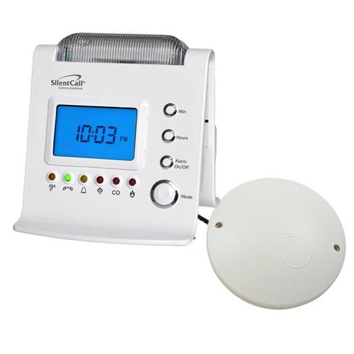 Silent Call Signature Series Sidekick II Strobe Clock Receiver + Bed Shaker Silent Call Signature Series Sidekick II Strobe Clock Receiver + Bed Shaker