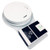 Serene Central Alert Smoke and Fire Alarm with Audio Alarm Transmitter
