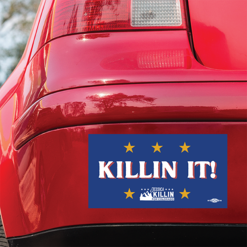 Killin It! (7.5" x 4" Bumper Magnet)