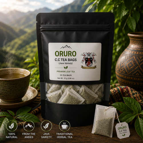 Oruro Bolivia  C.C.Tea Bags 25 ct.