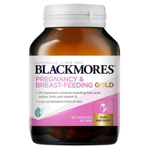 Blackmores Pregnancy and Breastfeeding Gold 60 Capsules Blackmores Pregnancy and Breastfeeding Gold 60 Capsules