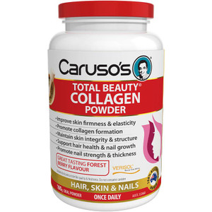 Caruso Natural Health Total Beauty Collagen 100 grams Powder