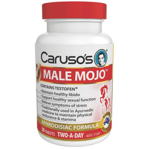 Carusos Natural Health Male Mojo 30 Tablets