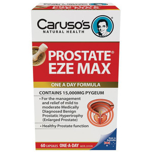 Carusos Natural Health Prostate Eze Max 60 Capsules