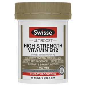 Swisse Vitamin B12 60 Tablets