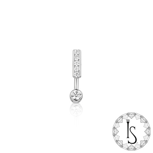 TNBCFGC2-(GAUGE)-(LENGTH)-(GEM SIZE)-BFGO1 - 4mm