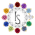 18K Gold Zodiac & Genuine Birthstone Collection