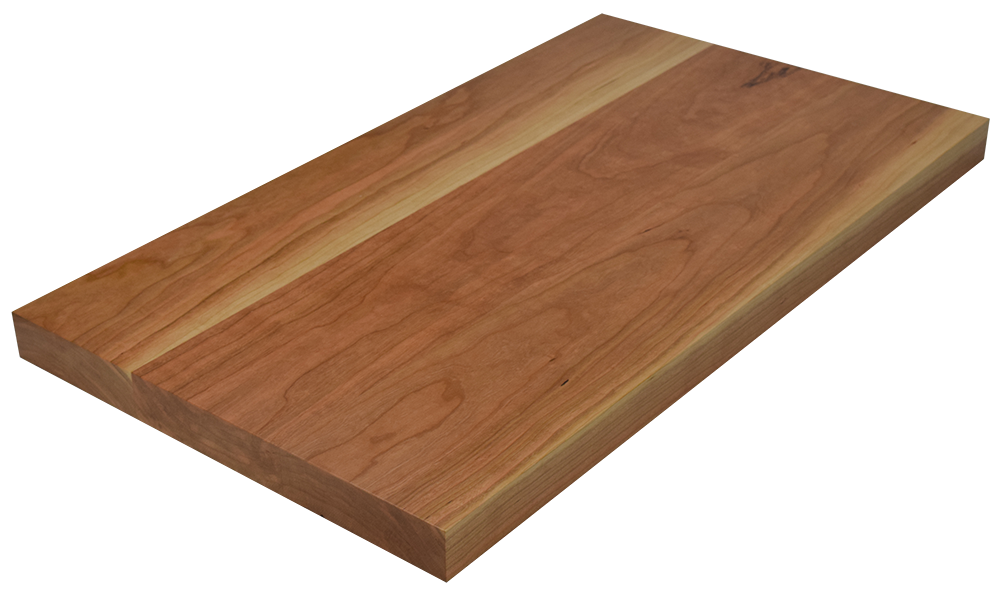 Character Cherry Wide Plank Face Grain Countertop Hardwood