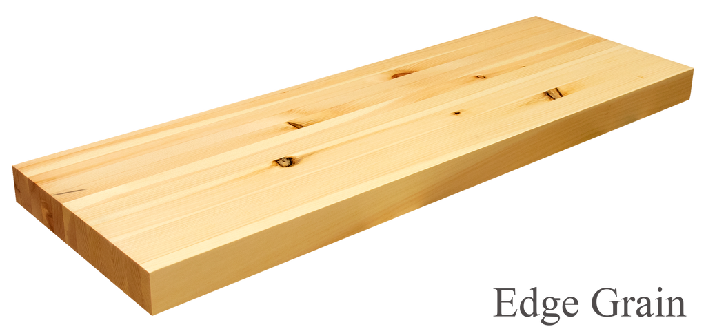 Thick Pine Floating Shelf