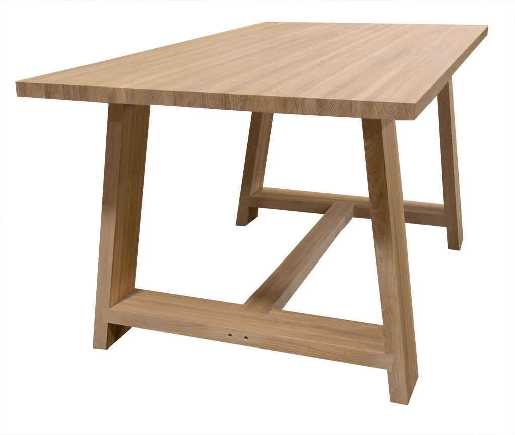 Natural Wood Dining Table
