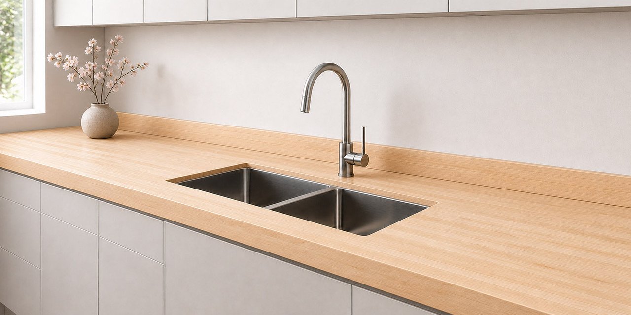 Wood Backsplash