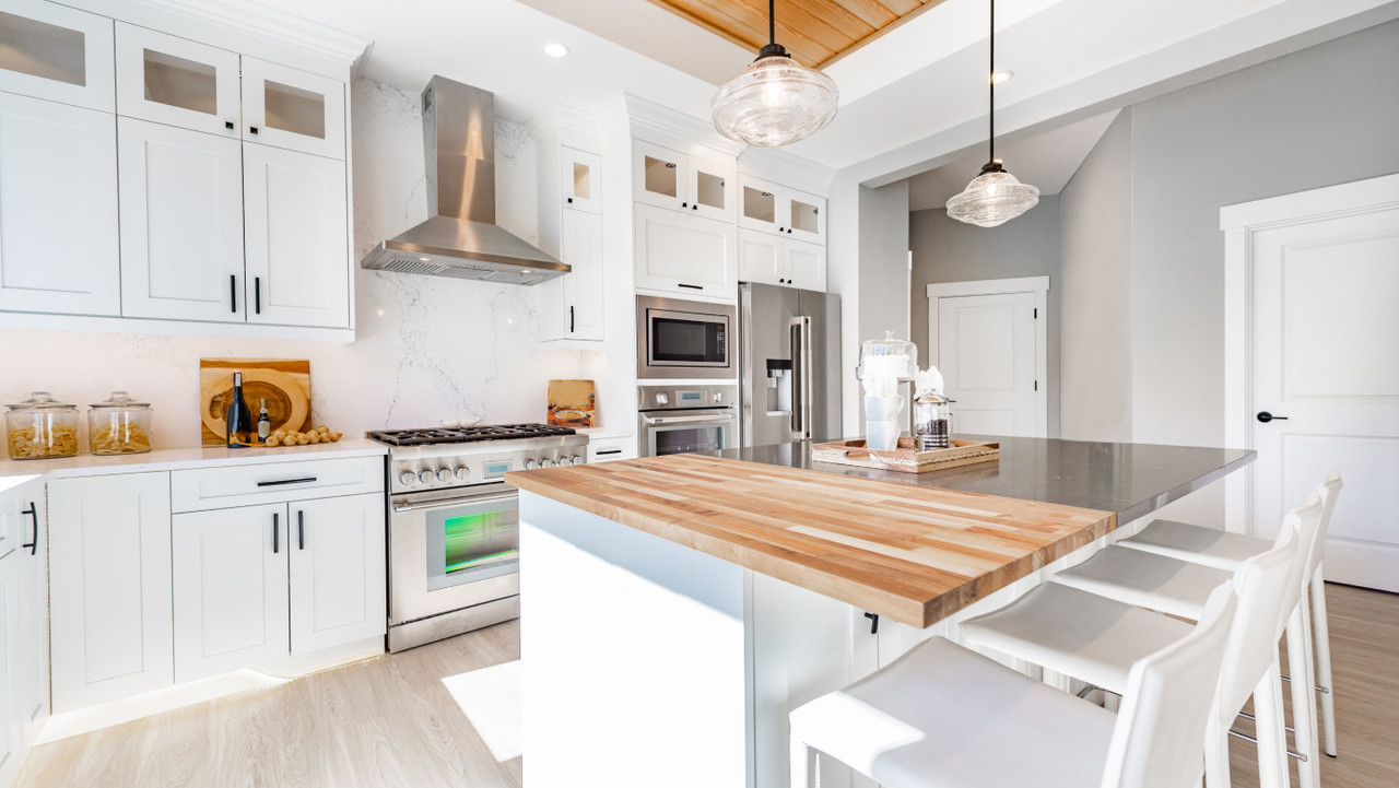 Blended Grain Butcher Block Countertops