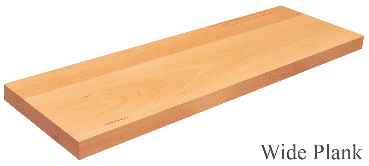 The Hardwood Lumber Company Beech Floating Shelf - Thumbnail 3