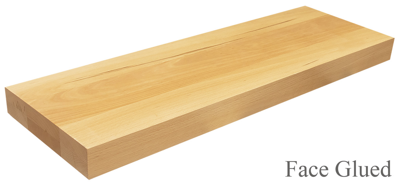 The Hardwood Lumber Company Beech Floating Shelf