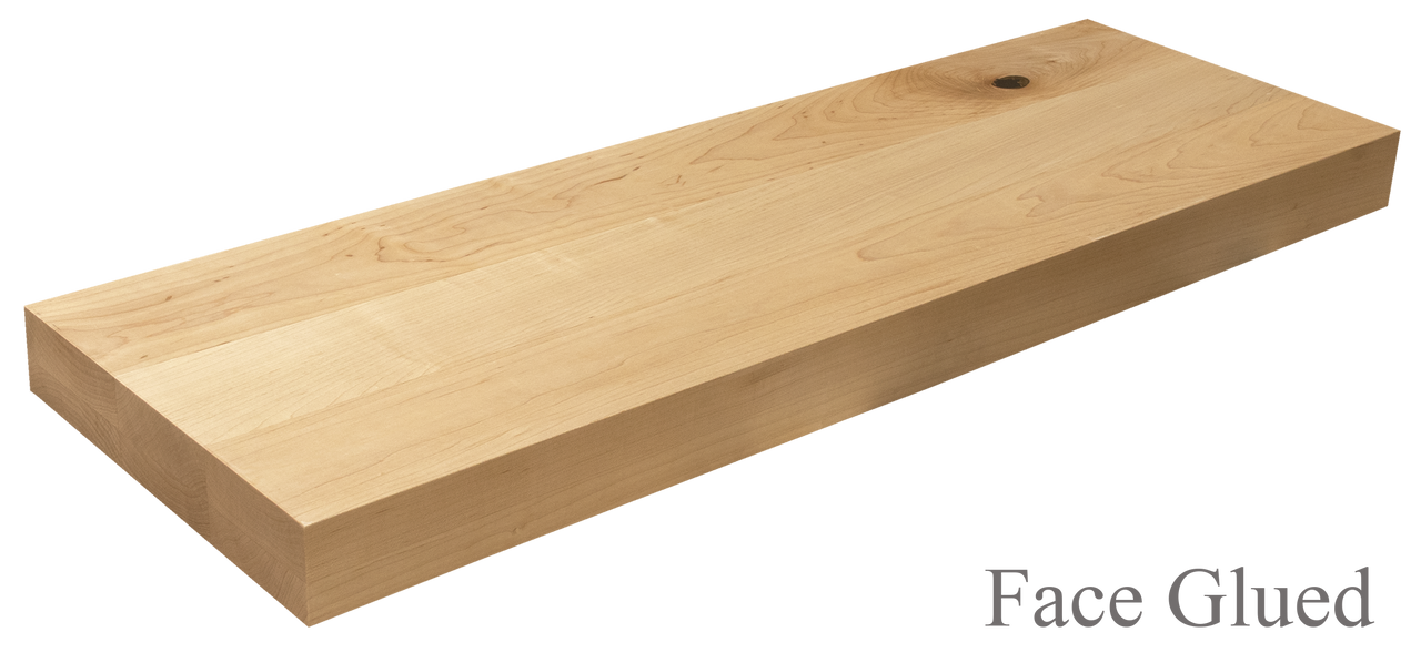 Rustic Maple Floating Shelf