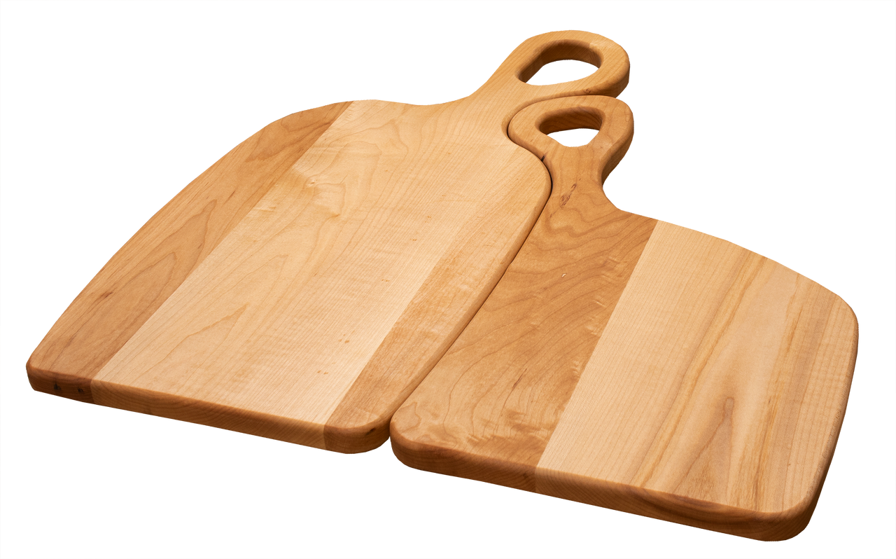 Miniature Rectangular Shape With Handle Chopping Board | Pine Wood