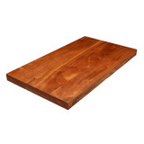 African Mahogany Wide Plank (Face Grain) Countertop.