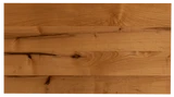 Overhead view of a Knotty Alder Wide Plank (Face Grain) Countertop.