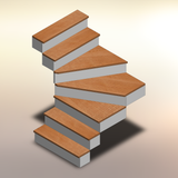 Quarter Sawn Red Oak Winder Treads