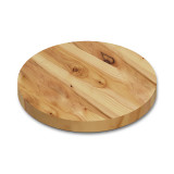 Round Rustic Hickory Wide Plank (Face Grain) Table Top