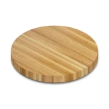 Round White Oak Edge Grain Butcher Block Table Top