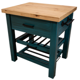 Handcrafted Wood Wine Table