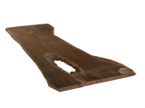 Walnut Live Edge Slab #661 (1.75"-28.125"-109.625")
