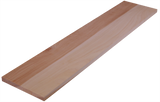 A high angled shot of a select quality Hickory hardwood riser.