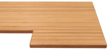Ash Edge Grain Countertop #3747 (1.5"- 24"- 129.25")