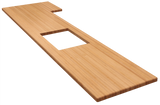 Ash Edge Grain Countertop #3747 (1.5"- 24"- 129.25")