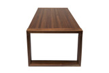 Solid Wood Walnut Coffee Table, Scandinavian-Inspired Design