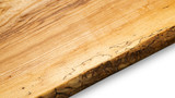 Live Edge Dining Table, Book Matched Ash