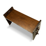 Gustav Stickley Inspired Craftsman Style Bench