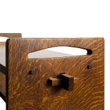 Gustav Stickley Inspired Craftsman Style Bench