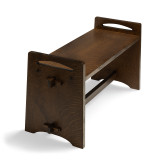 Gustav Stickley Inspired Craftsman Style Bench