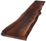 Walnut Live Edge Slab #696(2"-26"-146")
