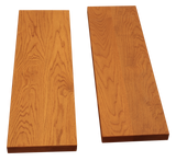 White Oak Wide Plank Floating Shelves #3765 (1.50"- 10"- 34")