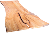 Mixed Curly & Wormy Maple Live Edge Slab #703 (2"-33"-109")