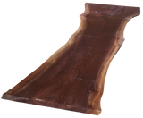 Walnut Live Edge Slab #712(2"-23"-120.4375")
