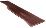 Walnut Live Edge Slab #721 (2"-23.5"-122.25")