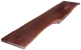 Walnut Live Edge Slab #721 (2"-23.5"-122.25")